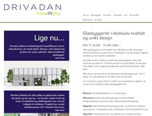 Tablet Screenshot of drivadan.dk